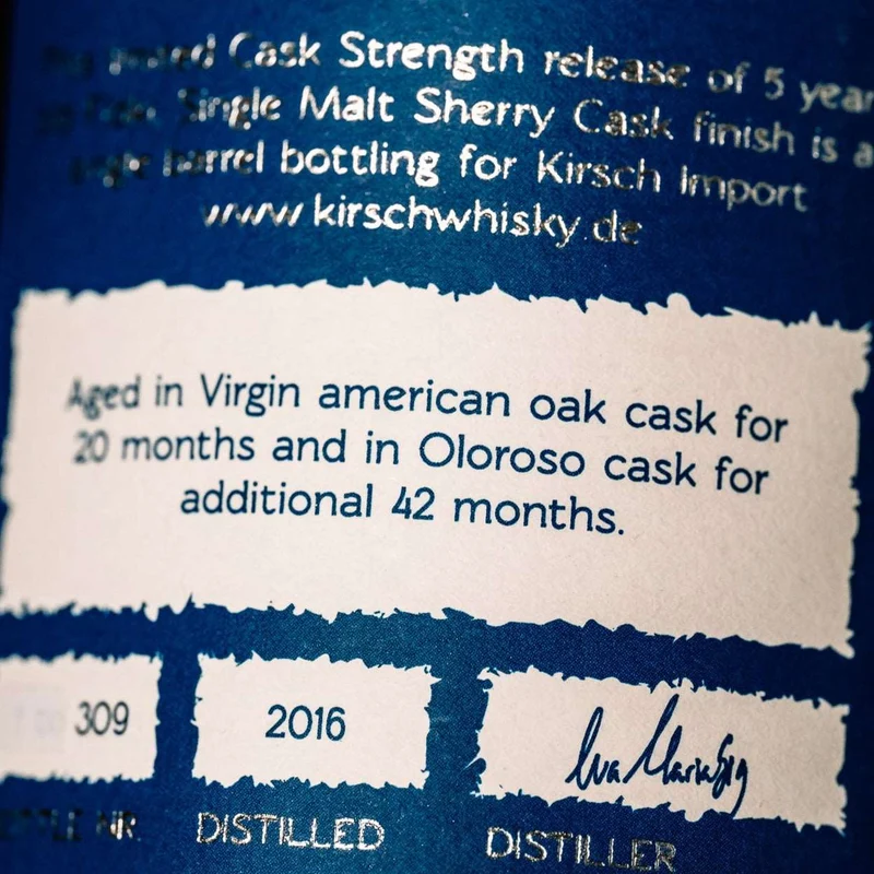 Flóki | 5 Jahre | 2016/2022 | Distiller’s Choice #397 | Icelandic Whisky | 0,5l | 62%