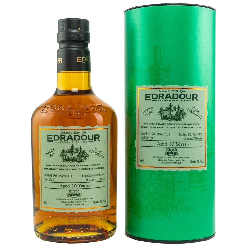 Edradour | 10 Jahre | 2011/2022 | Chardonnay Cask #397 | 60%