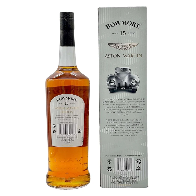 Bowmore | 15 Jahre | Aston Martin | Golden & Elegant | 1l | 43%