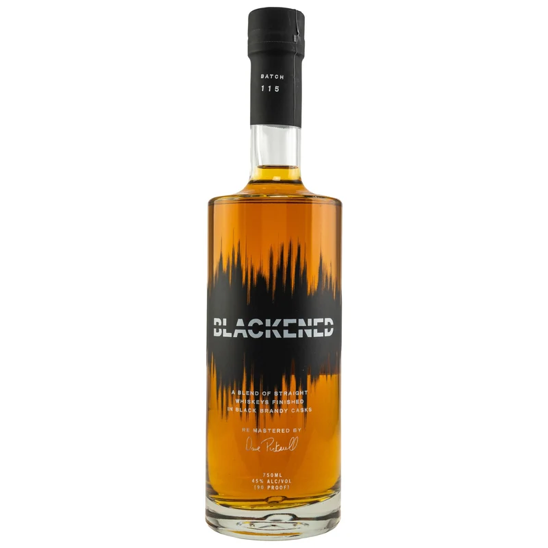 Blackened Whiskey by Metallica | 0,75l | 45%