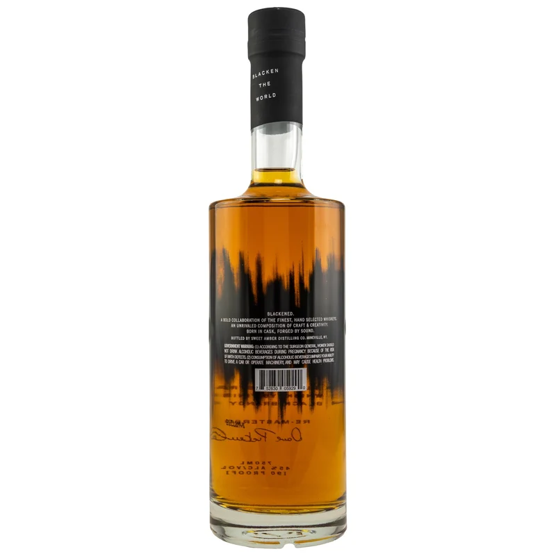 Blackened Whiskey by Metallica | 0,75l | 45%