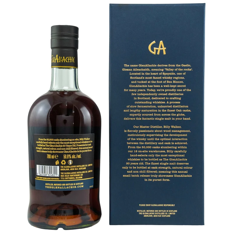 GlenAllachie | 30 Jahre | Batch 2 | Cask Strength | 50,8%