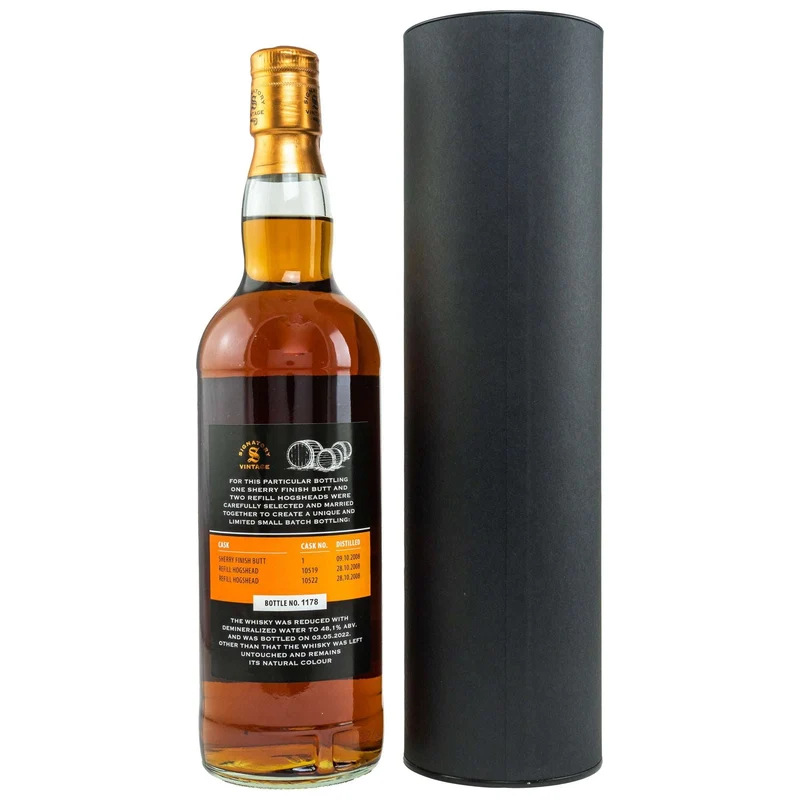Glenlossie | 13 Jahre | 2008/2022 | Signatory Vintage | Small Batch Edition #12 | 48,1%