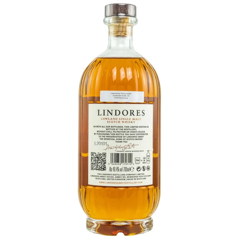 Lindores | The Cask of Lindores | STR Wine Barrique | 49,4%