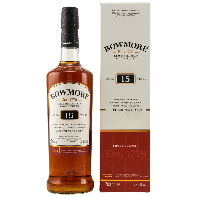 Bowmore | 15 Jahre | 43%