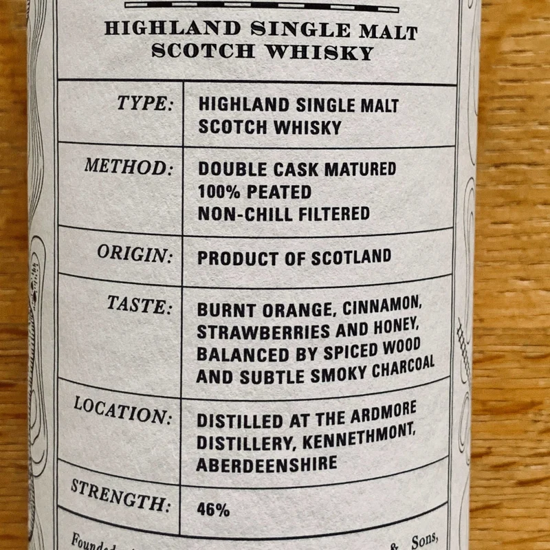 Ardmore | 12 Jahre | Port Wood Finish | 46%