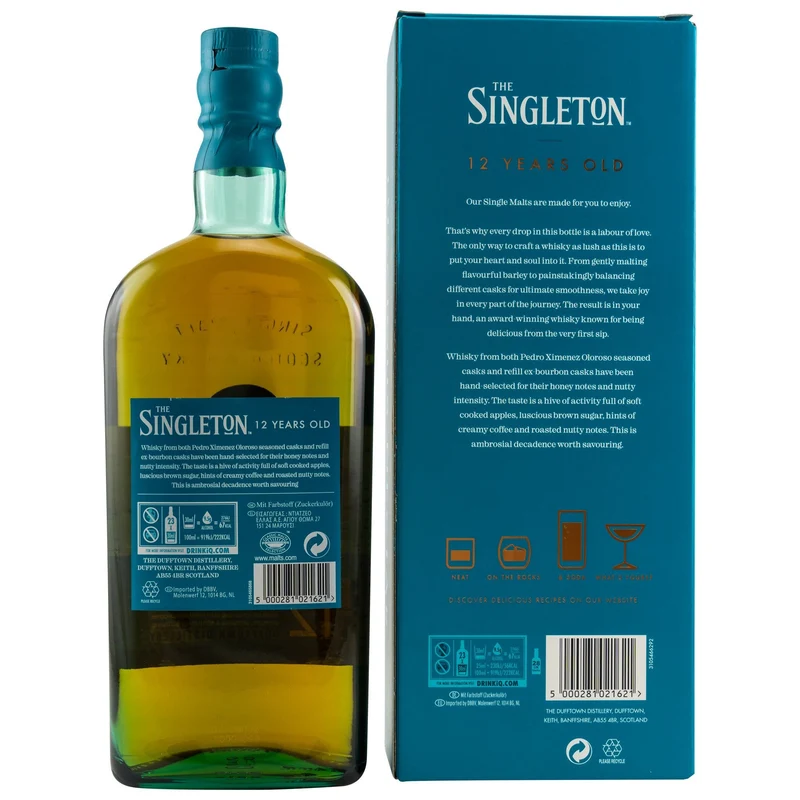 The Singleton of Dufftown | 12 Jahre | Luscious Nectar | 40%