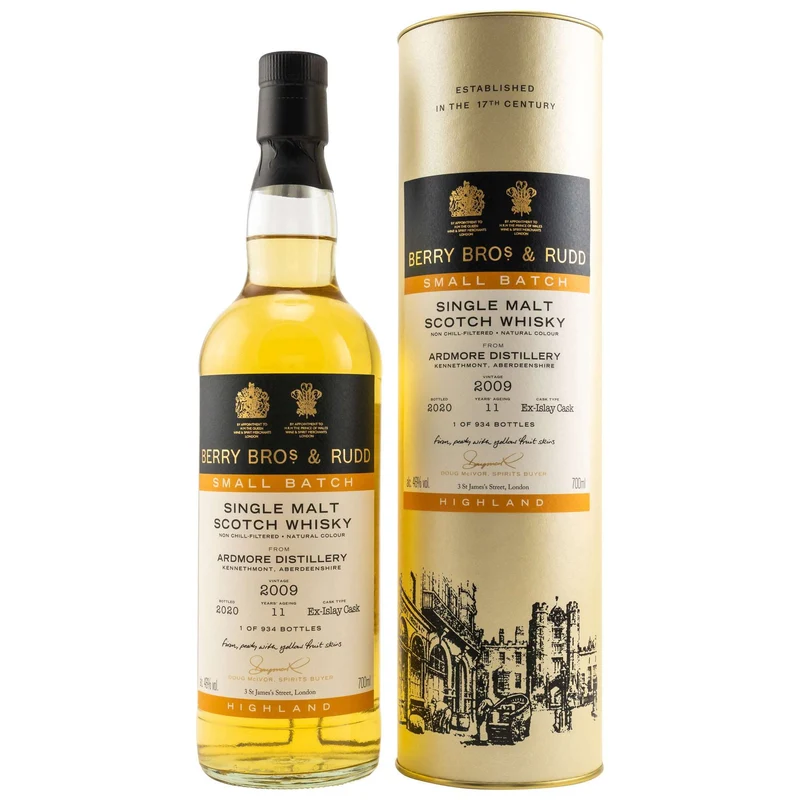 Ardmore | 11 Jahre | 2009/2020 | Batch 1 | Berry Bros. & Rudd | 46%
