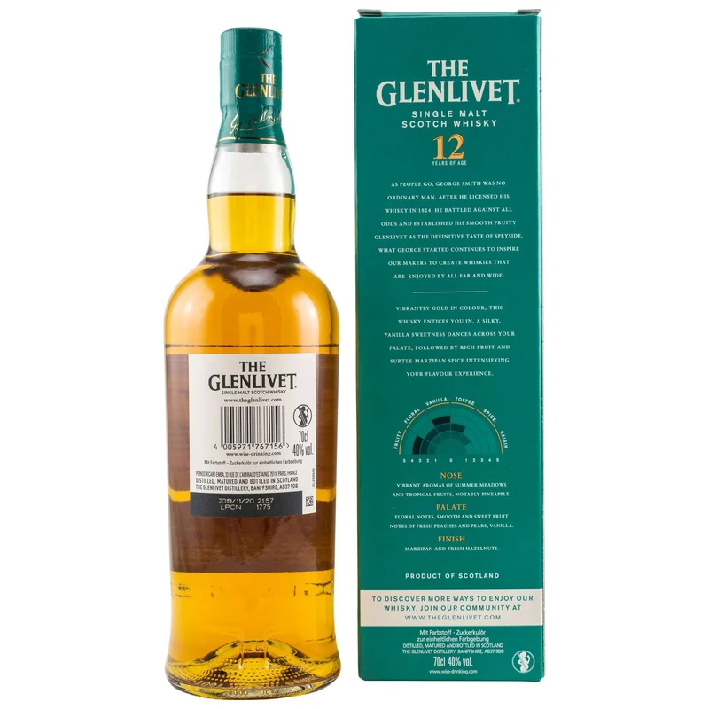 Glenlivet | 12 Jahre | Double Oak | 40%