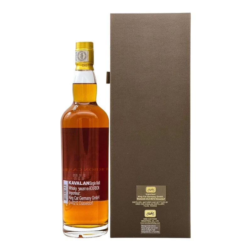 Kavalan | Solist | Ex-Bourbon | Cask Strength | Taiwanese Whisky | 57,1%