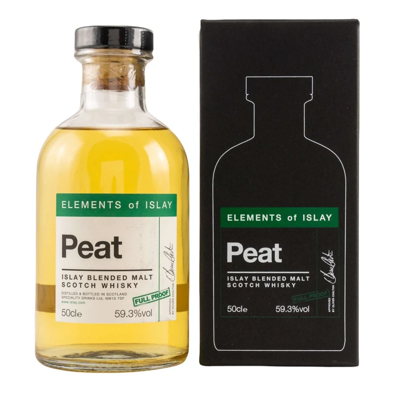 Elixir Distillers | Elements of Islay | Peat | Full Proof | 0,5l | 59,3%