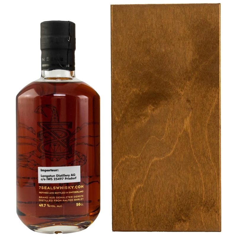 Seven Seals | The Age of Scorpio | Whisky | 0,5l | 49,7% | inklusive 7Seals Whisky Glas GRATIS