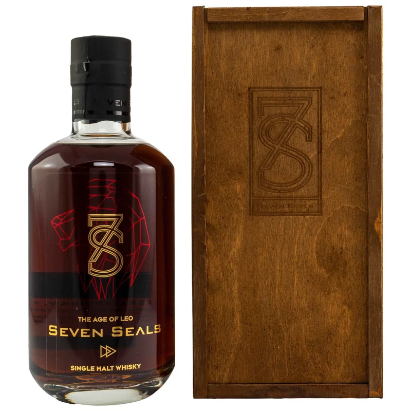 Seven Seals | The Age of Leo | 0,5l | 49,7% | inklusive 7Seals Whisky Glas GRATIS