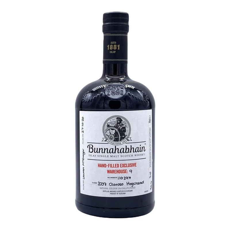Bunnahabhain | Hand-Filled Exclusive Warehouse #9 Cask 2007 | 110297 Oloroso Hogshead | 56,4%