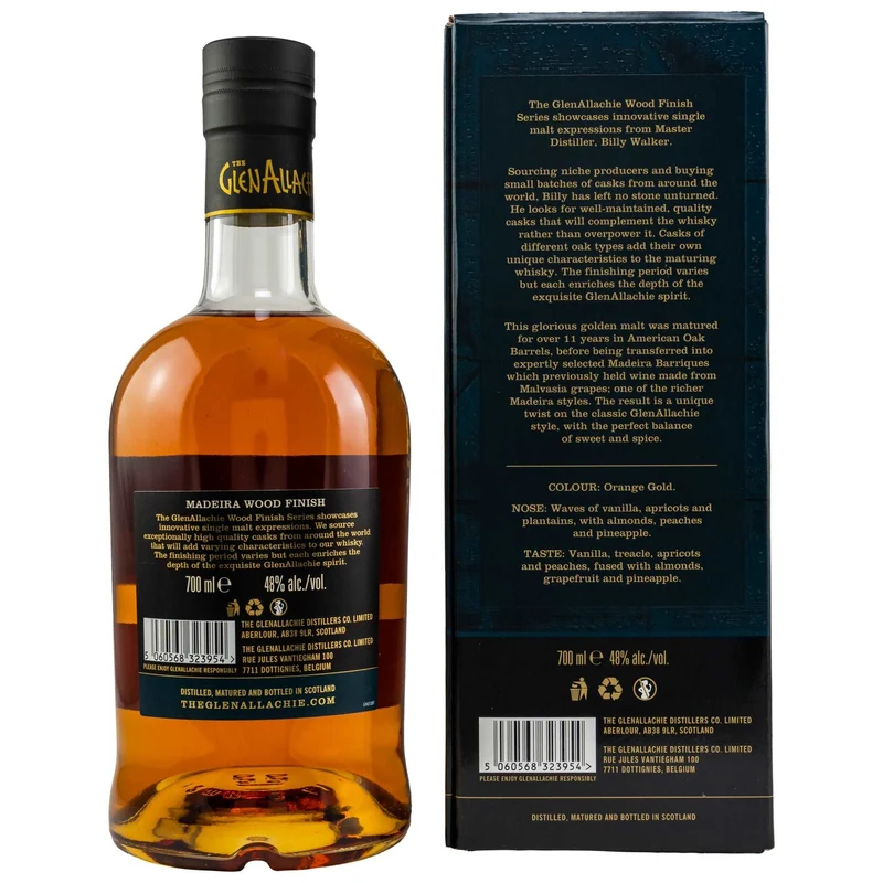GlenAllachie | 13 Jahre | Madeira Wood Finish | 48%