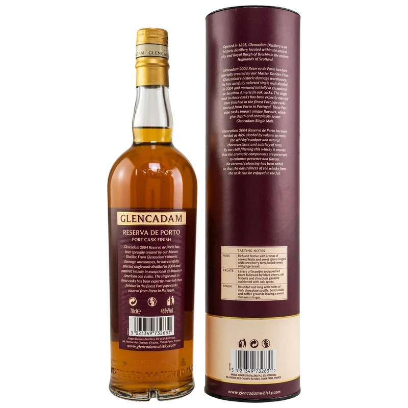 Glencadam | 17 Jahre | Port Cask Finish | Limited 2004 Edition | 46%