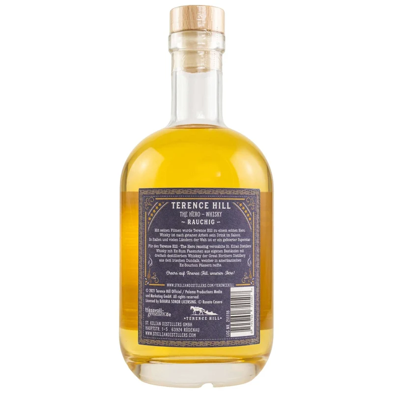 Terence Hill - The Hero Whisky | Rauchig | Batch 01 | 49%
