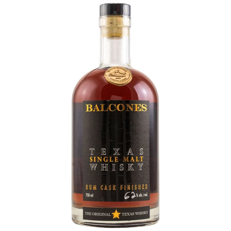 Balcones | Rum Cask Finished | Texas Single Malt Whisky | 0,75l | 62%