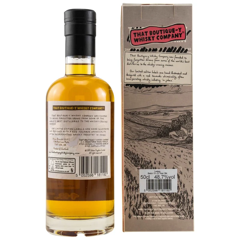 Ledaig | 21 Jahre | Batch 13 | That Boutique-y Whisky Company | 0,5l | 48,7%