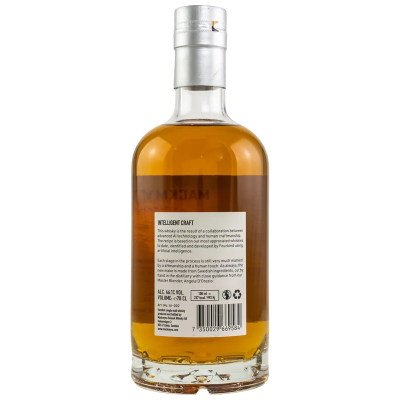 Mackmyra | Intelligens AI:02 | Swedish Whisky | 46,1%