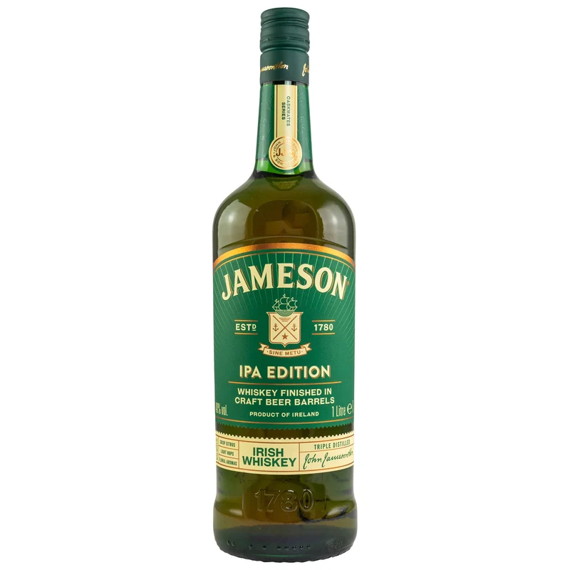 Jameson | IPA Edition | Irish Triple Distilled Whiskey | 1l | 40%