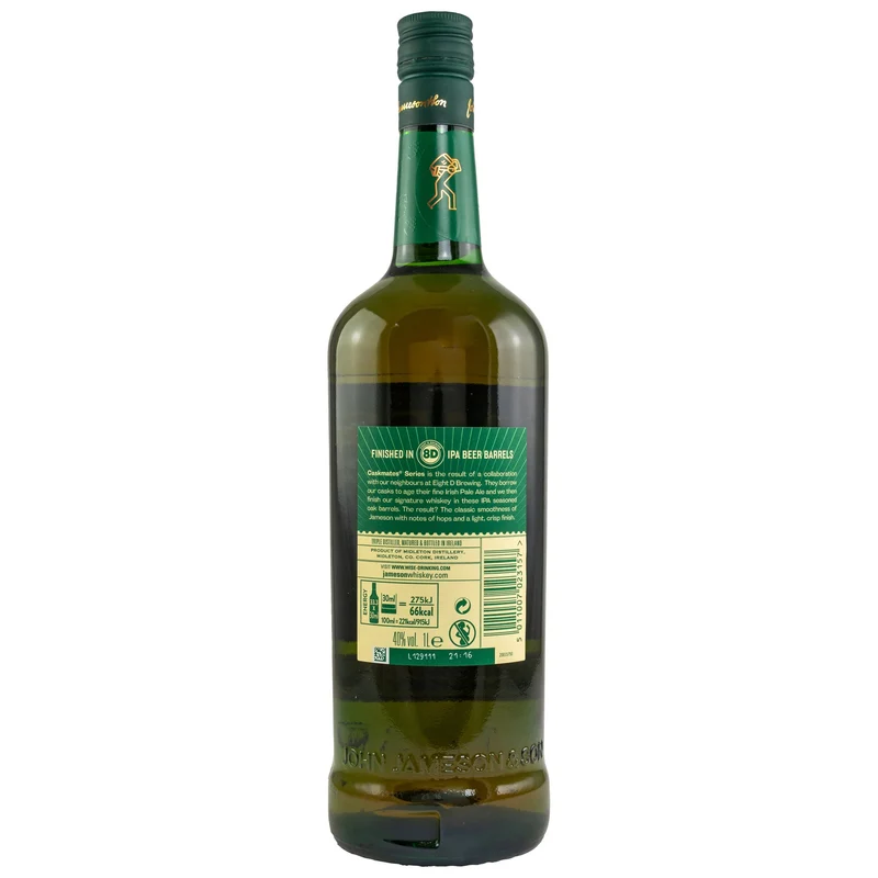Jameson | IPA Edition | Irish Triple Distilled Whiskey | 1l | 40%