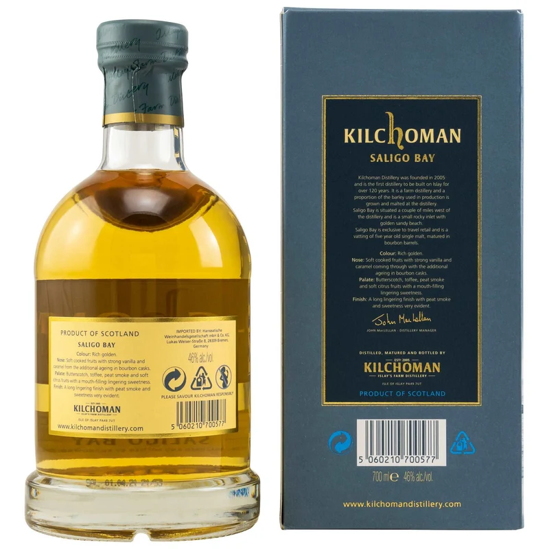 Kilchoman | Saligo Bay | 46%