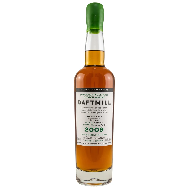 Daftmill | 12 Jahre | Single Cask 2009/2021 #024/2009 | 60,7%