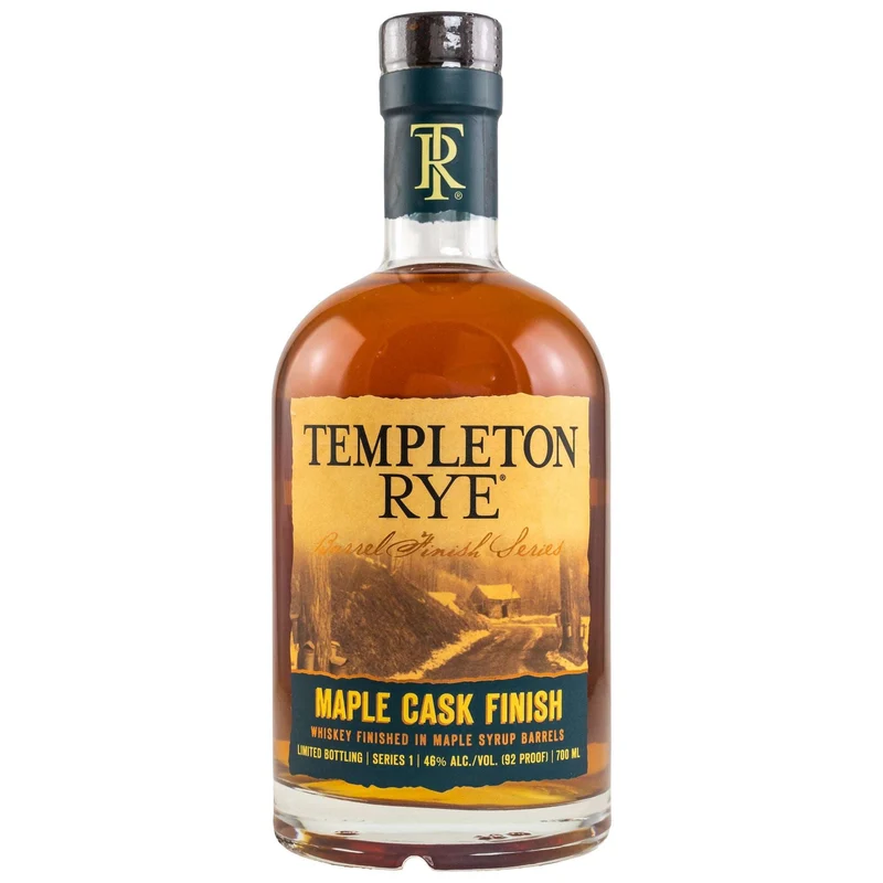 Templeton Rye | Maple Cask Finish | Limited Bottling | Series 1 | Rye Whiskey | 46%