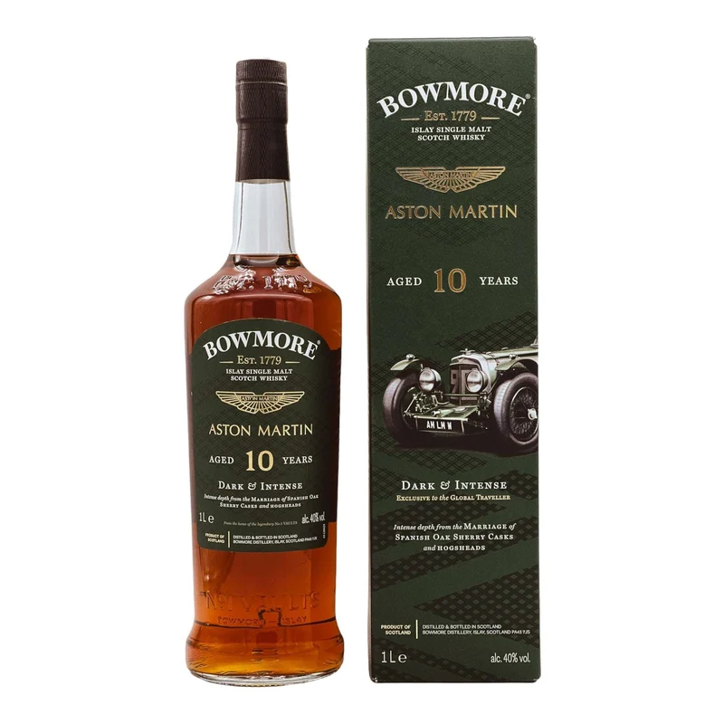 Bowmore | 10 Jahre | Aston Martin | Dark & Intense | 1l | 40%