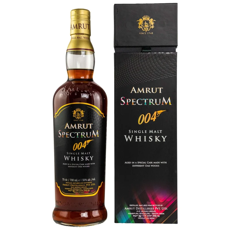 Amrut | Spectrum 004 | Indian Whisky | 50%