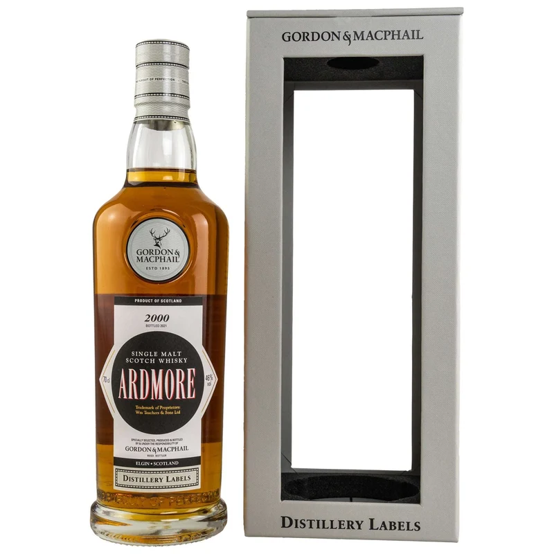 Ardmore | 20 Jahre | 2000/2021 | Gordon & MacPhail Distillery Labels | 46%