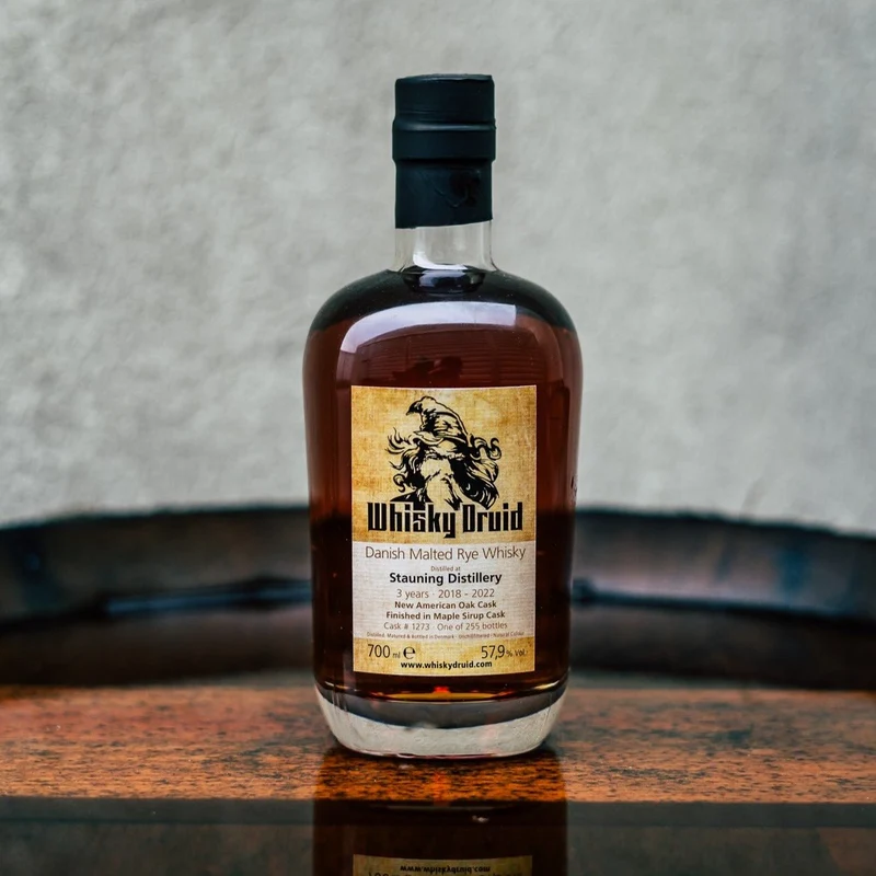 Stauning | 3 Jahre | Whisky Druid | Cask #1273 | Danish Malted Rye Whisky | 57,9%