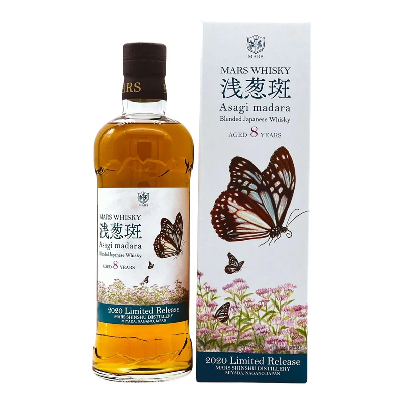 Mars | Asagi Madara | 8 Jahre | 2020 Limited Release | Blended Japanese Whisky | 48%