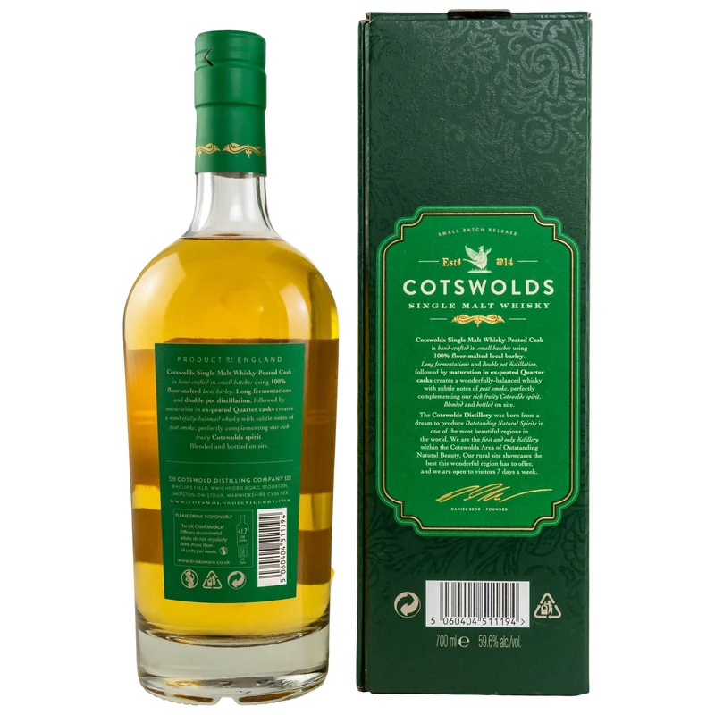 Cotswolds | Peated Cask | English Whisky | 59,6%