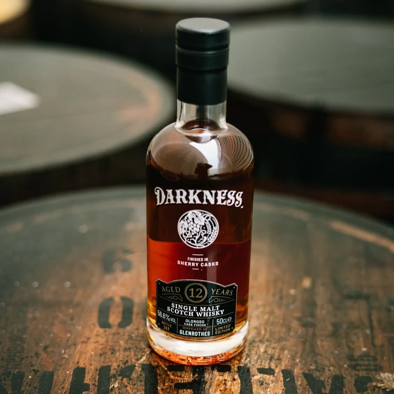 Glenrothes | 12 Jahre | Oloroso Cask Finish | Darkness Limited Edition | 0,5l | 56,6%