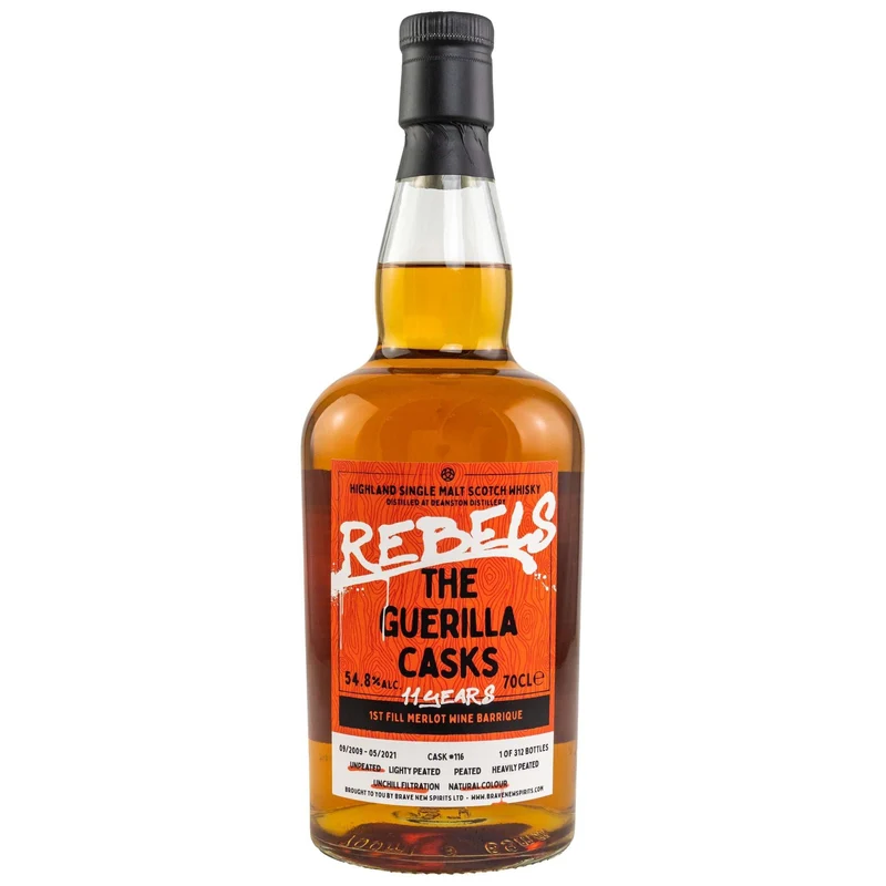 Deanston | 11 Jahre | 2009/2021 | Rebels #116 | The Guerilla Casks | 54,8%