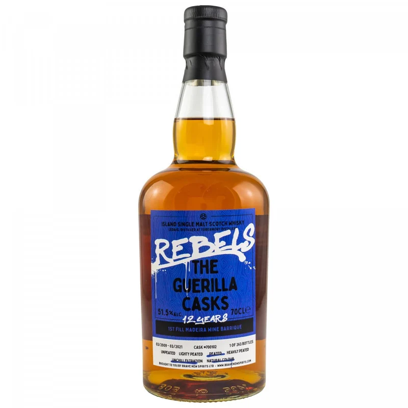 Ledaig | 12 Jahre | 2009/2021 | Rebels #700102 | The Guerilla Casks | 51,5%