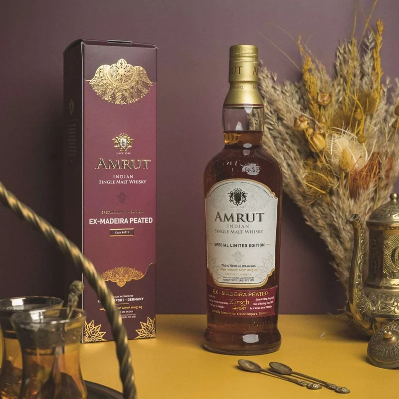 Amrut | 6 Jahre | 2015/2021 | Ex-Madeira Peated Cask #4711 | Indian Whisky | 60%
