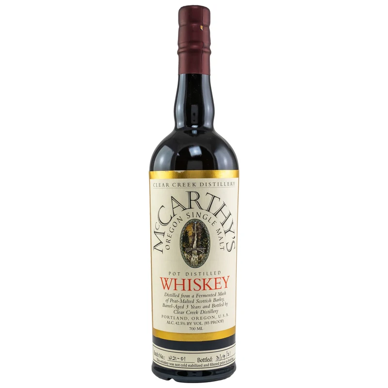 McCarthy | 3 Jahre | Pot Distilled | Oregon Whiskey | 42,5%