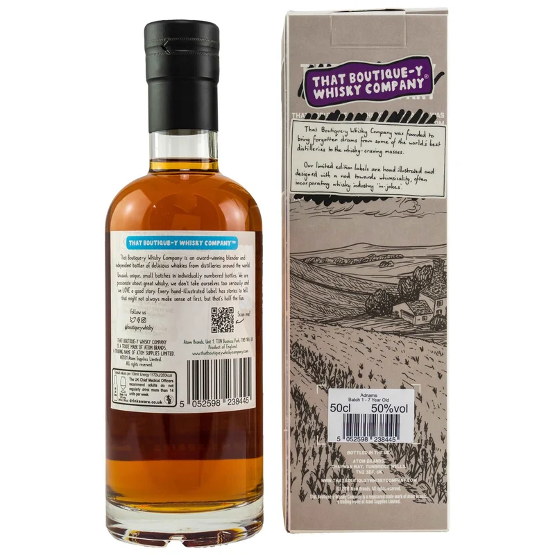 Adnams | 7 Jahre | Batch 1 | Limited Release | That Boutique-y Whisky Company | 0,5l | 50%