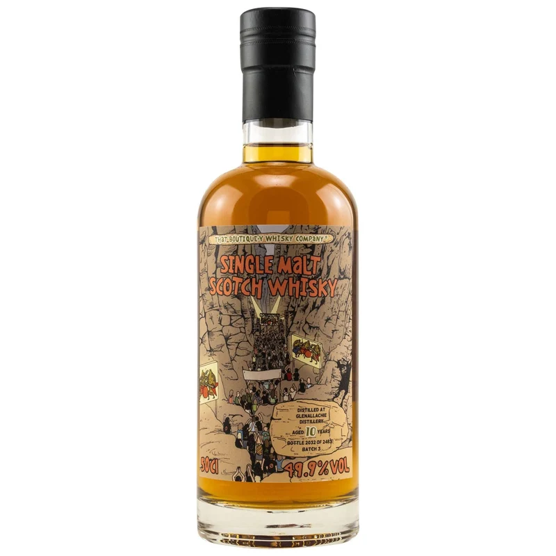 GlenAllachie | 10 Jahre | Batch 3 | Limited Release | That Boutique-y Whisky Company | 0,5l | 49,9%