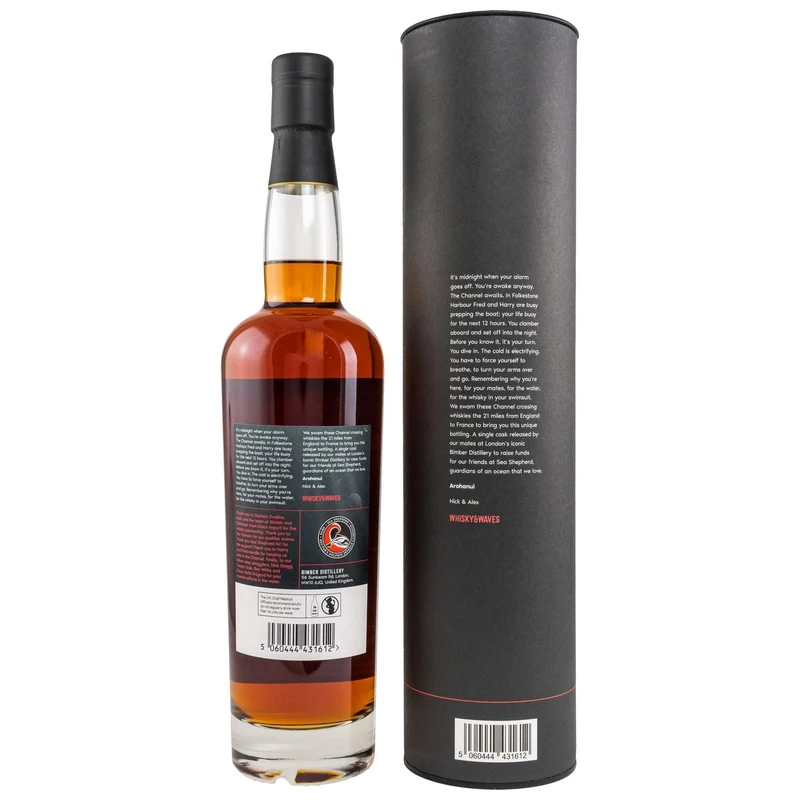 Bimber Distillery | The Channel | 4 Jahre | Madeira Single Cask 109/4 | Sea Shepherd | 57,8%