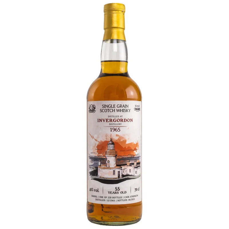 Invergordon | 55 Jahre | 1965/2021 | Wu Dram Clan & Kirsch | Single Grain Scotch Whisky | 40%