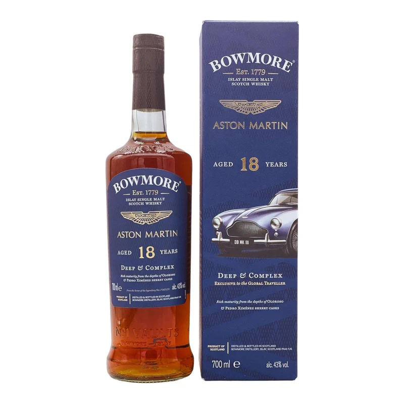 Bowmore | 18 Jahre | Aston Martin | Deep & Complex | 43%
