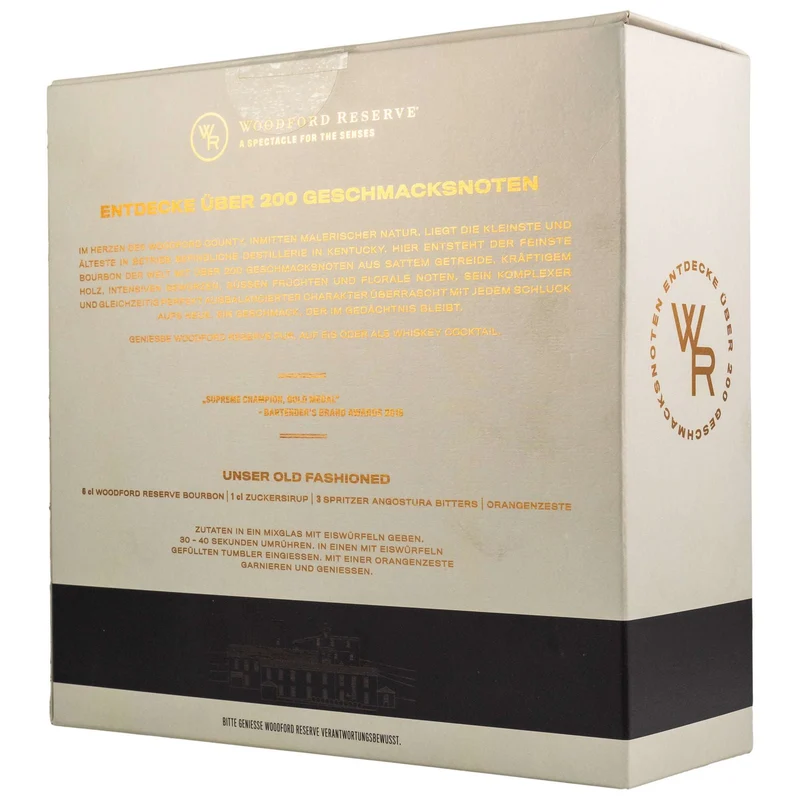 Woodford Reserve | Distiller's Select Geschenk-Set | Kentucky Straight Bourbon | 43,2%