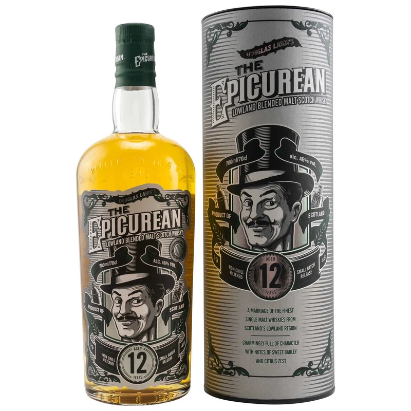 The Epicurean | 12 Jahre | Small Batch Release | Blended Malt Scotch Whisky | 46%