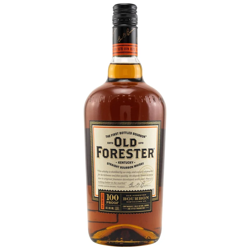 Old Forester | 100 Proof | Kentucky Straight Bourbon | 1l | 50%