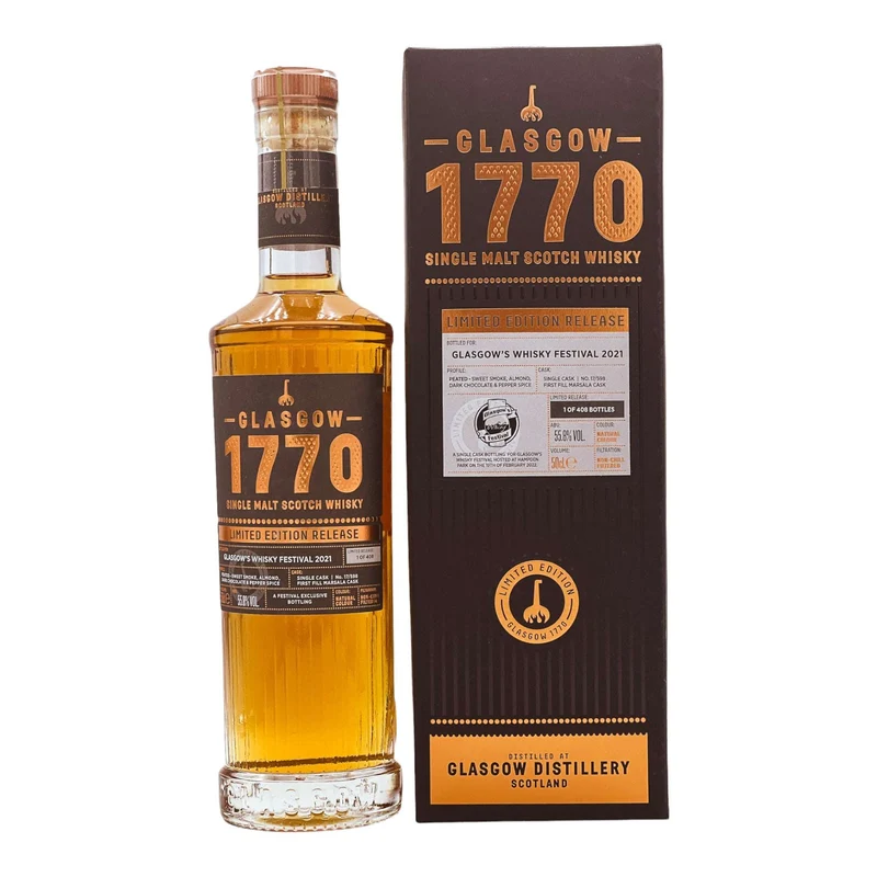 1770 Glasgow | Glasgow's Whisky Festival 2021 | 0,5l | 55,8%