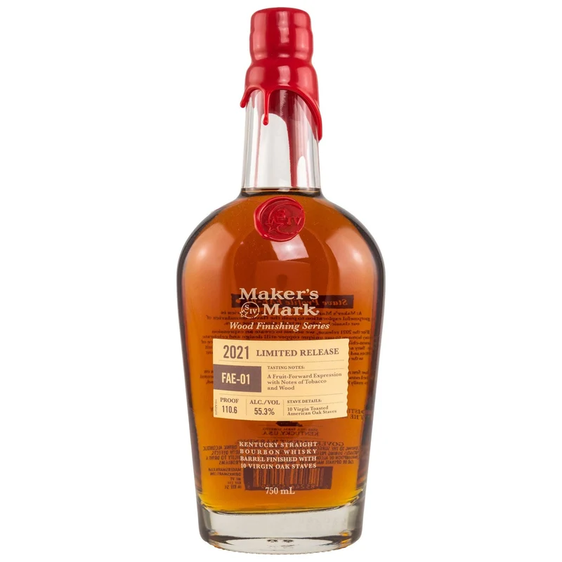 Maker's Mark | Wood Finishing Series | 2021 Limited Release | 101.6 Proof | 0,75l | 55,3%
